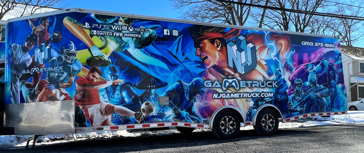 New Jersey Game Truck video game parties in New York and New Jersey