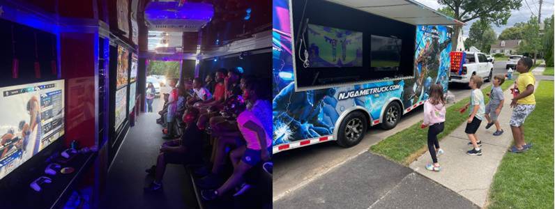 New Jersey video game party truck